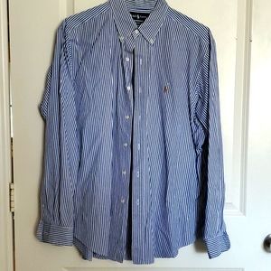 Used once!! RL Large dress shirt